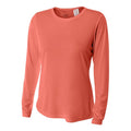 A4 Women's Long Sleeve Cooling Performance Crew