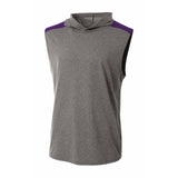 A4 Mens Tourney Sleeveless Hooded Tee A4