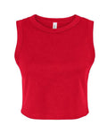 BELLA + CANVAS Women's Micro Rib Muscle Crop Tank