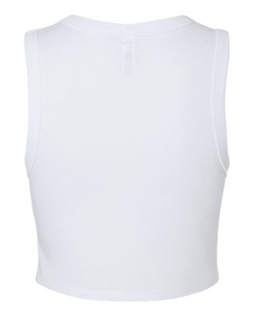 BELLA + CANVAS Women's Micro Rib Muscle Crop Tank