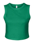 BELLA + CANVAS Women's Micro Rib Muscle Crop Tank