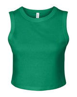 BELLA + CANVAS Women's Micro Rib Muscle Crop Tank