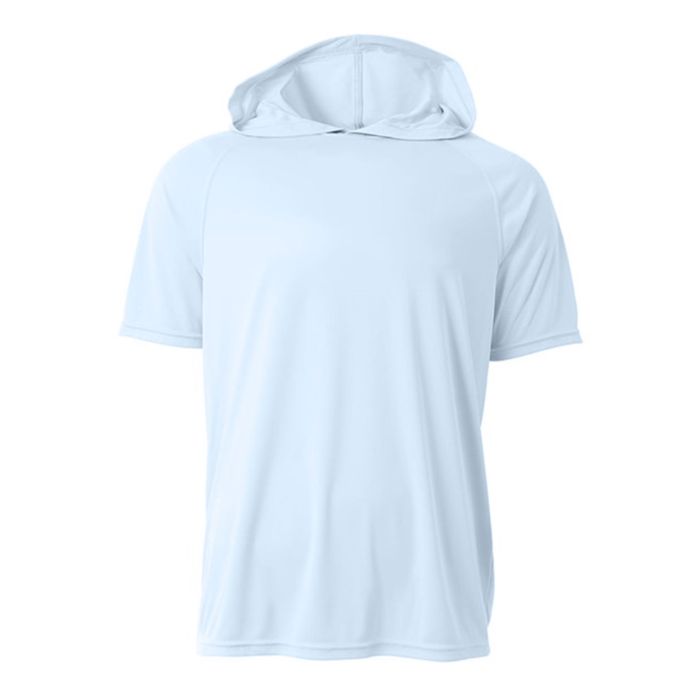A4 Youth Short Sleeve Hooded Tee