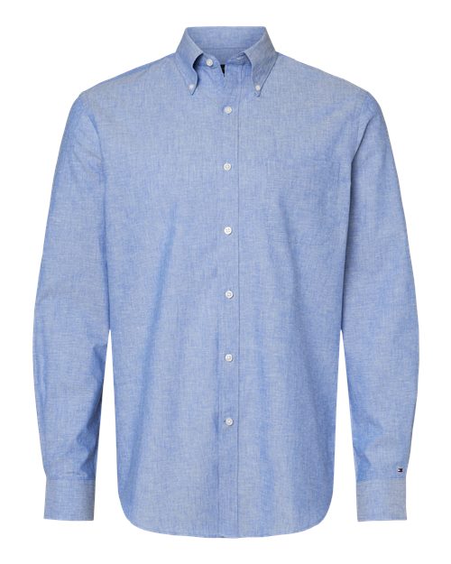 Tommy Hilfiger Men's Cotton/Linen Shirt Tommy Hilfiger