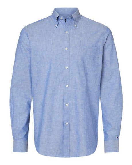 Tommy Hilfiger Men's Cotton/Linen Shirt Tommy Hilfiger