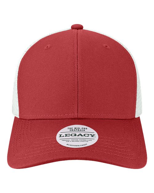 LEGACY Mid-Pro Snapback Trucker Cap