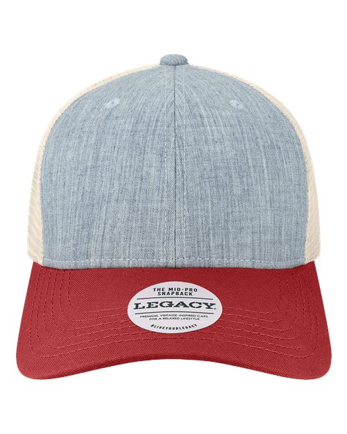 LEGACY Mid-Pro Snapback Trucker Cap