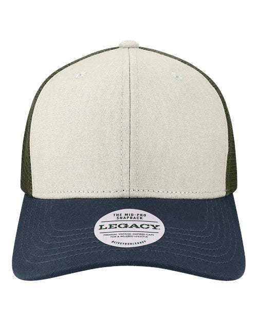 LEGACY Mid-Pro Snapback Trucker Cap