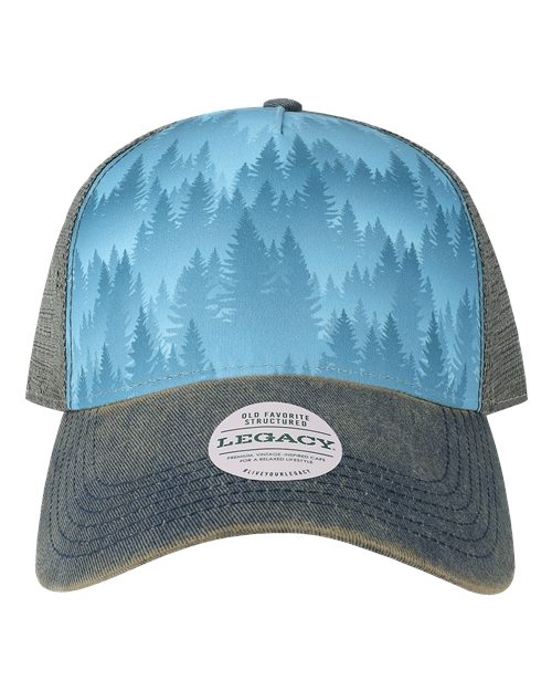LEGACY Old Favorite Five-Panel Trucker Cap LEGACY
