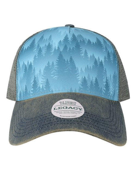LEGACY Old Favorite Five-Panel Trucker Cap LEGACY