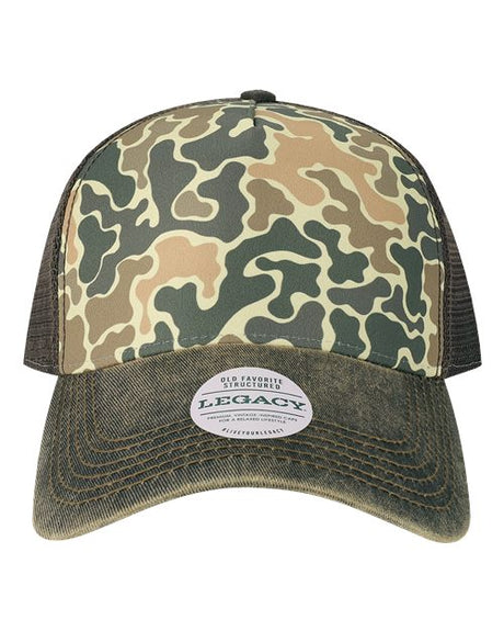 LEGACY Old Favorite Five-Panel Trucker Cap LEGACY