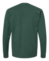 Hanes Men's Garment-Dyed Long Sleeve T-Shirt