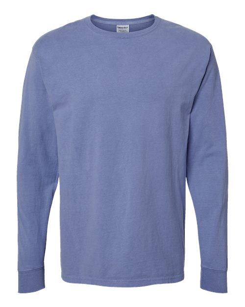 Hanes Men's Garment-Dyed Long Sleeve T-Shirt