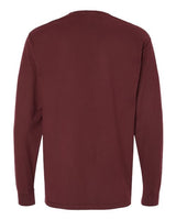 Hanes Men's Garment-Dyed Long Sleeve T-Shirt