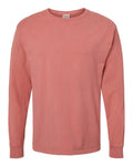 Hanes Men's Garment Dyed Long Sleeve T-Shirt 1 of 2