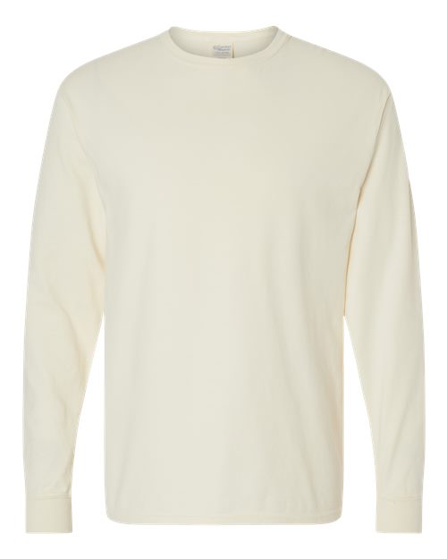 Hanes Men's Garment-Dyed Long Sleeve T-Shirt