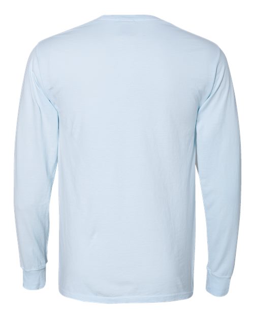 Hanes Men's Garment-Dyed Long Sleeve T-Shirt