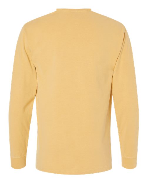 Hanes Men's Garment-Dyed Long Sleeve T-Shirt