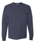 Hanes Men's Garment Dyed Long Sleeve T-Shirt 1 of 2