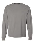 Hanes Men's Garment Dyed Long Sleeve T-Shirt 1 of 2