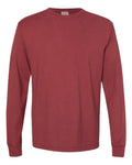Hanes Men's Garment Dyed Long Sleeve T-Shirt 1 of 2