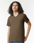 American Apparel Unisex CVC V-Neck Tee American Apparel