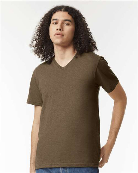 American Apparel Unisex CVC V-Neck Tee American Apparel