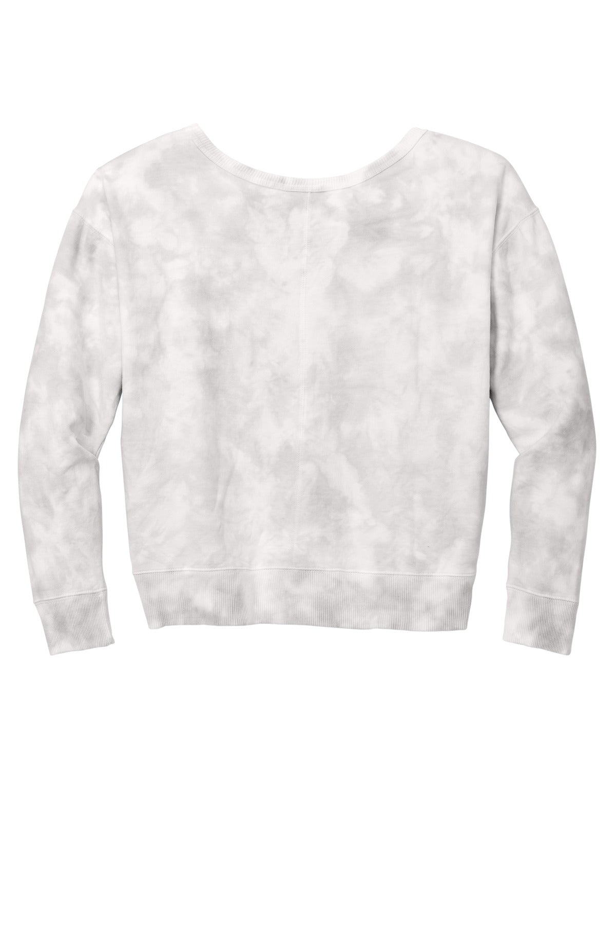 Port & Company Ladies Beach Wash Cloud Tie-Dye V-Neck Sweatshirt LPC140V Port & Company