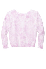 Port & Company Ladies Beach Wash Cloud Tie-Dye V-Neck Sweatshirt LPC140V Port & Company