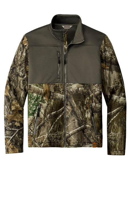 Russell Outdoors Men's Realtree Atlas Colorblock Soft Shell. RU601 Russell Outdoors
