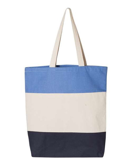 Q-Tees Tri-Color Tote Q-Tees