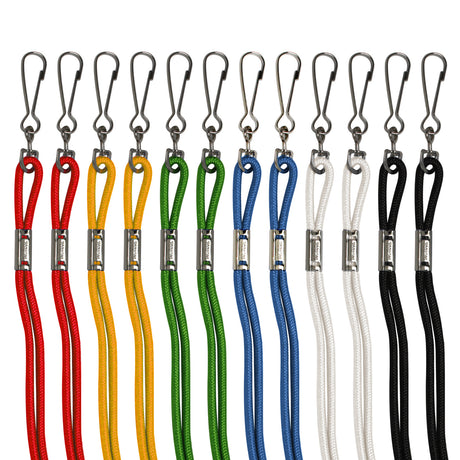 Champion Sports Heavy Duty Nylon Lanyard - Pack of 12 Sports Equipment All