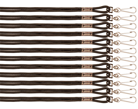 Champion Sports Heavy Duty Nylon Lanyard - Pack of 12 Sports Equipment All