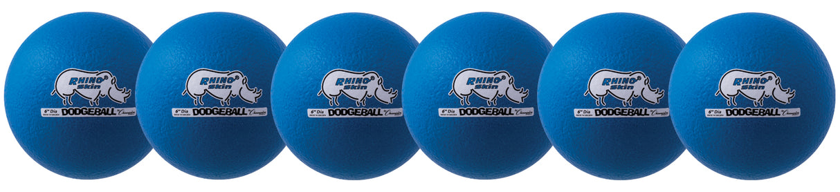 Champion Sports 6 Inch Rhino Skin Dodgeball Champion Sports