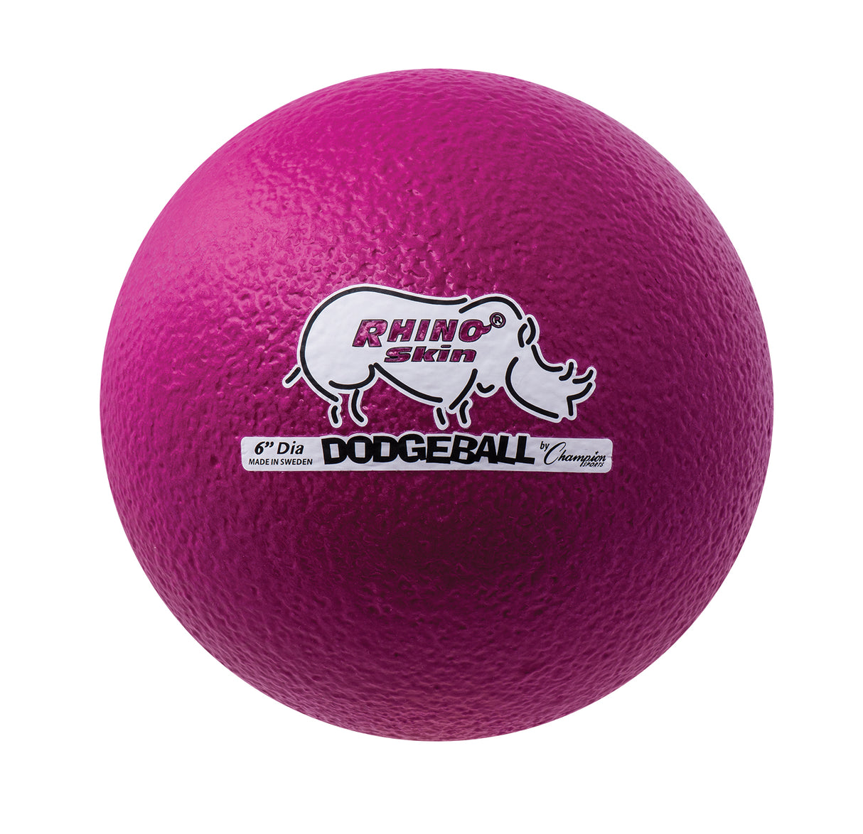 Champion Sports 6 Inch Rhino Skin Dodgeball Champion Sports