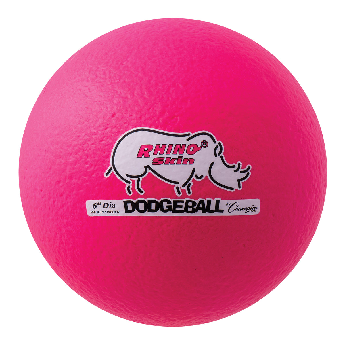 Champion Sports 6 Inch Rhino Skin Dodgeball Champion Sports