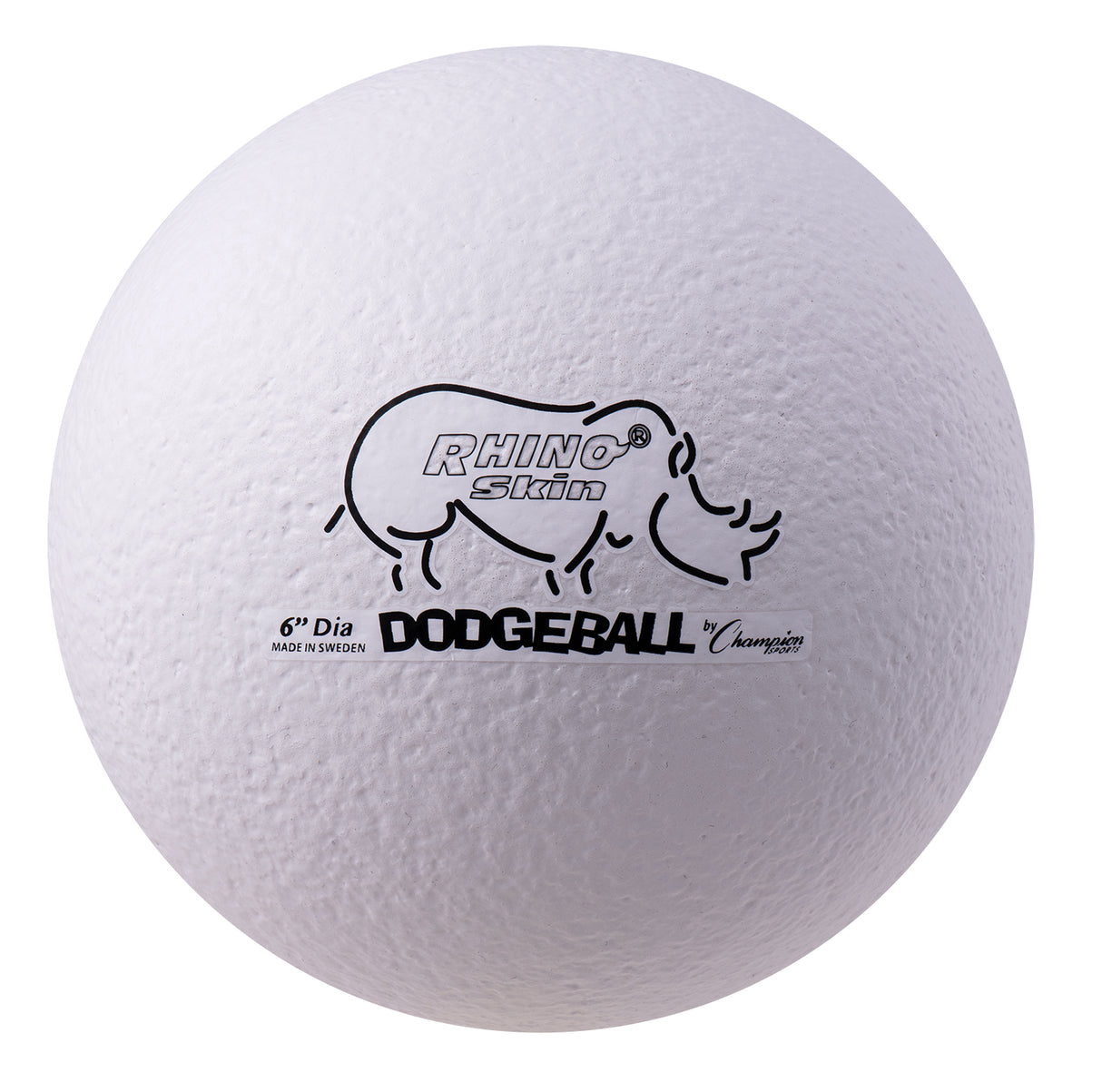 Champion Sports 6 Inch Rhino Skin Dodgeball Champion Sports