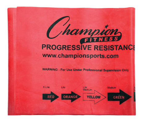 Champion Sports Resistance Therapy/Exercise Flat Band Champion Sports