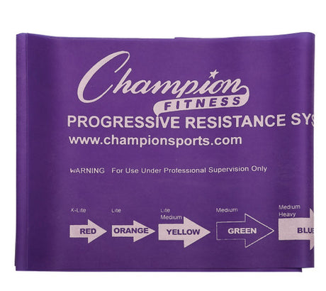Champion Sports Resistance Therapy/Exercise Flat Band Champion Sports