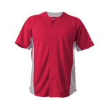 Alleson Men's Crush Full Button Baseball Jersey Alleson