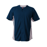 Alleson Men's Crush Full Button Baseball Jersey Alleson