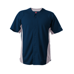 Alleson Men's Crush Full Button Baseball Jersey