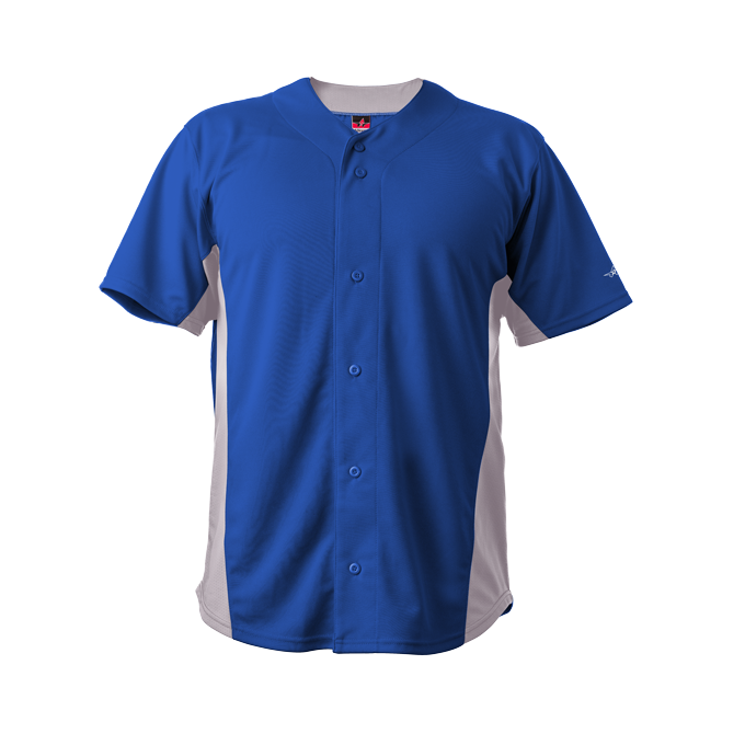 Alleson Men's Crush Full Button Baseball Jersey Alleson