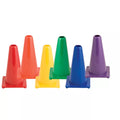 Champion Sports 9 Inch High Visibility Flexible Vinyl Cone Champion Sports
