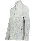 Holloway Ladies Alpine Sweater Fleece 1/4 Zip Pullover Holloway