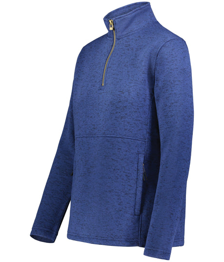 Holloway Ladies Alpine Sweater Fleece 1/4 Zip Pullover Holloway
