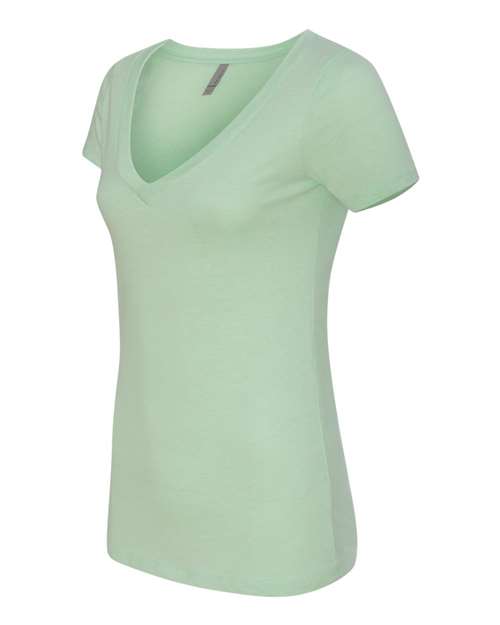 Next Level Women's Deep V-Neck T-Shirt