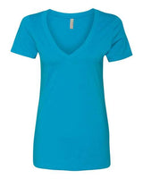 Next Level Women's Deep V-Neck T-Shirt