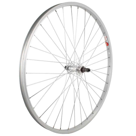 Sta-Tru 26'' Silver Tubeless Ready DW Wheels Bicycle Wheels Wheels