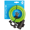 M-Wave S 10.18 Spiral Cable Locks Bicycle Accessories Locks/Security